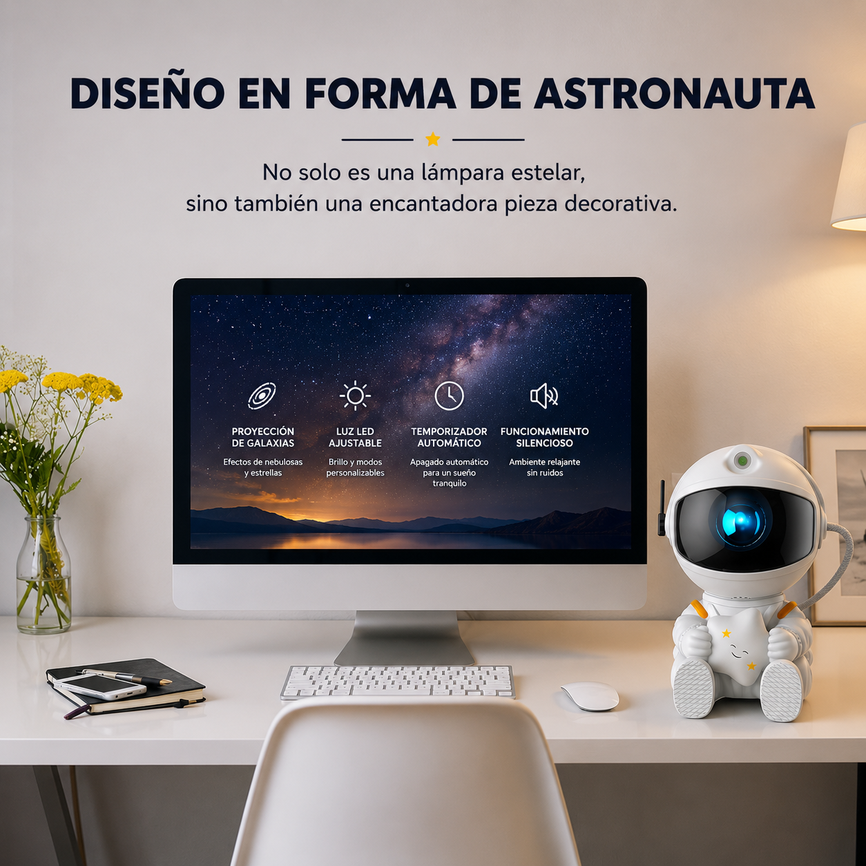 Astronaut Galaxy Projector